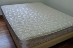 Queen size mattress and base