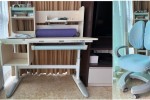 A study table and a chair