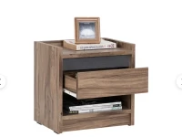 Queen bed frame, Dressing Table with Mirror, Bedside Table x 2