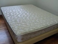 Queen size mattress and base