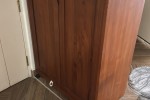 King Bed Frame, Side Table 2 qty, Television 55inch, TV Console, Shoe ...