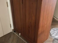 King Bed Frame, Side Table 2 qty, Television 55inch, TV Console, Shoe ...