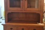 Dining table and 6 chairs, Sideboard cupboard, Display cupboard, Grand...