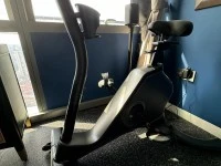 Exercise bike, Low chest drawers, Office chair, Study table, 2 table l...