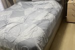 King bed and module base with bed head 180x 190, double bed mattress a...