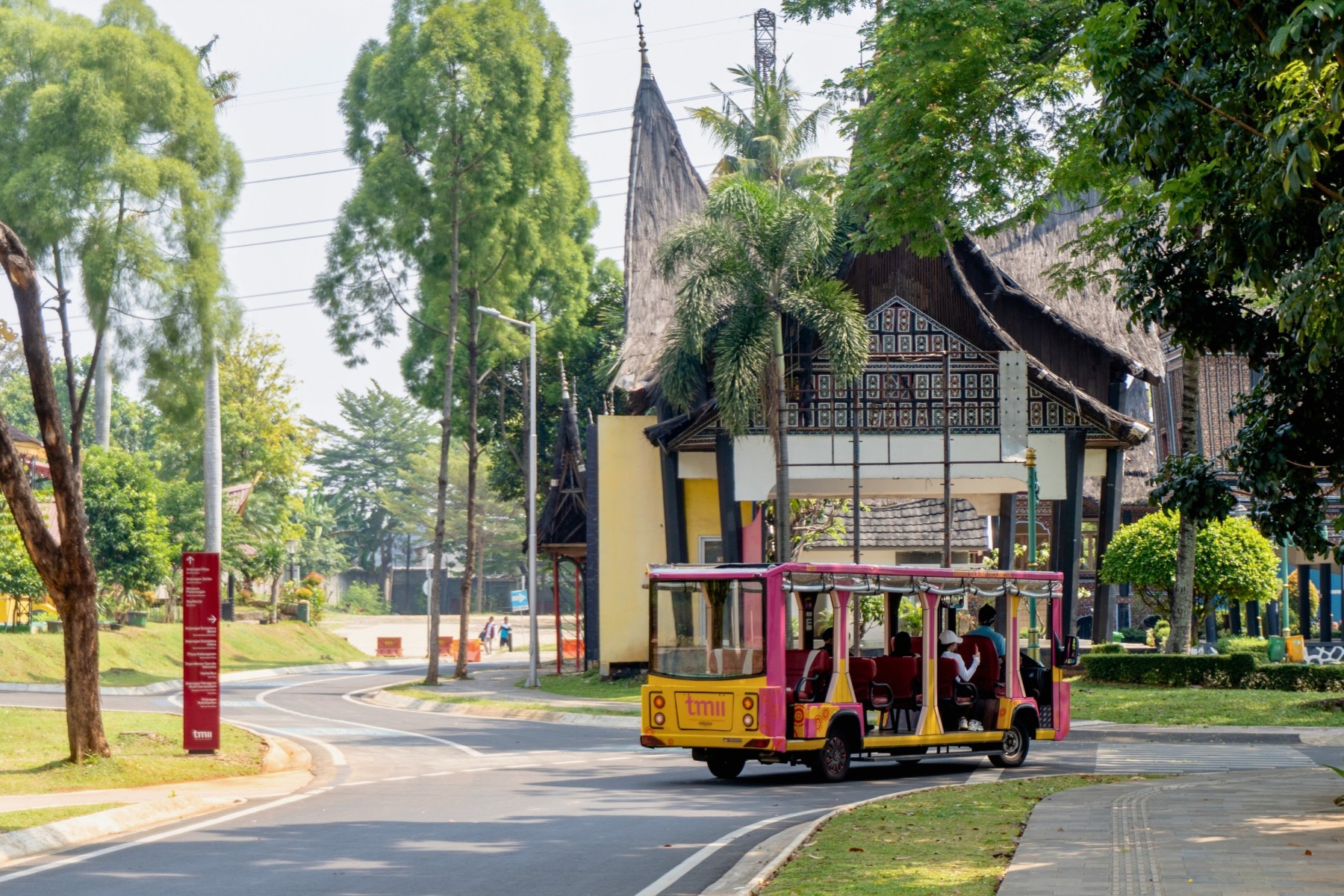 Family trip to Taman Mini Indonesia Indah in Jakarta, Indonesia