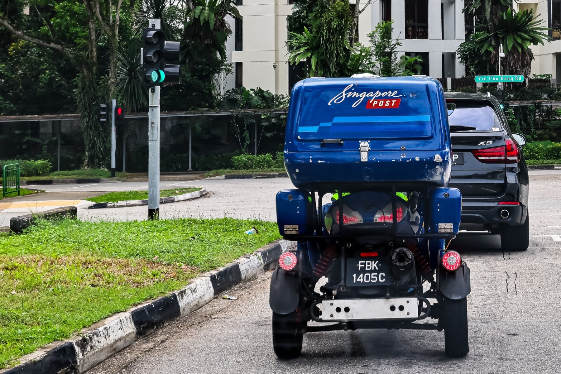 Delivery time of letter or parcel in Singapore