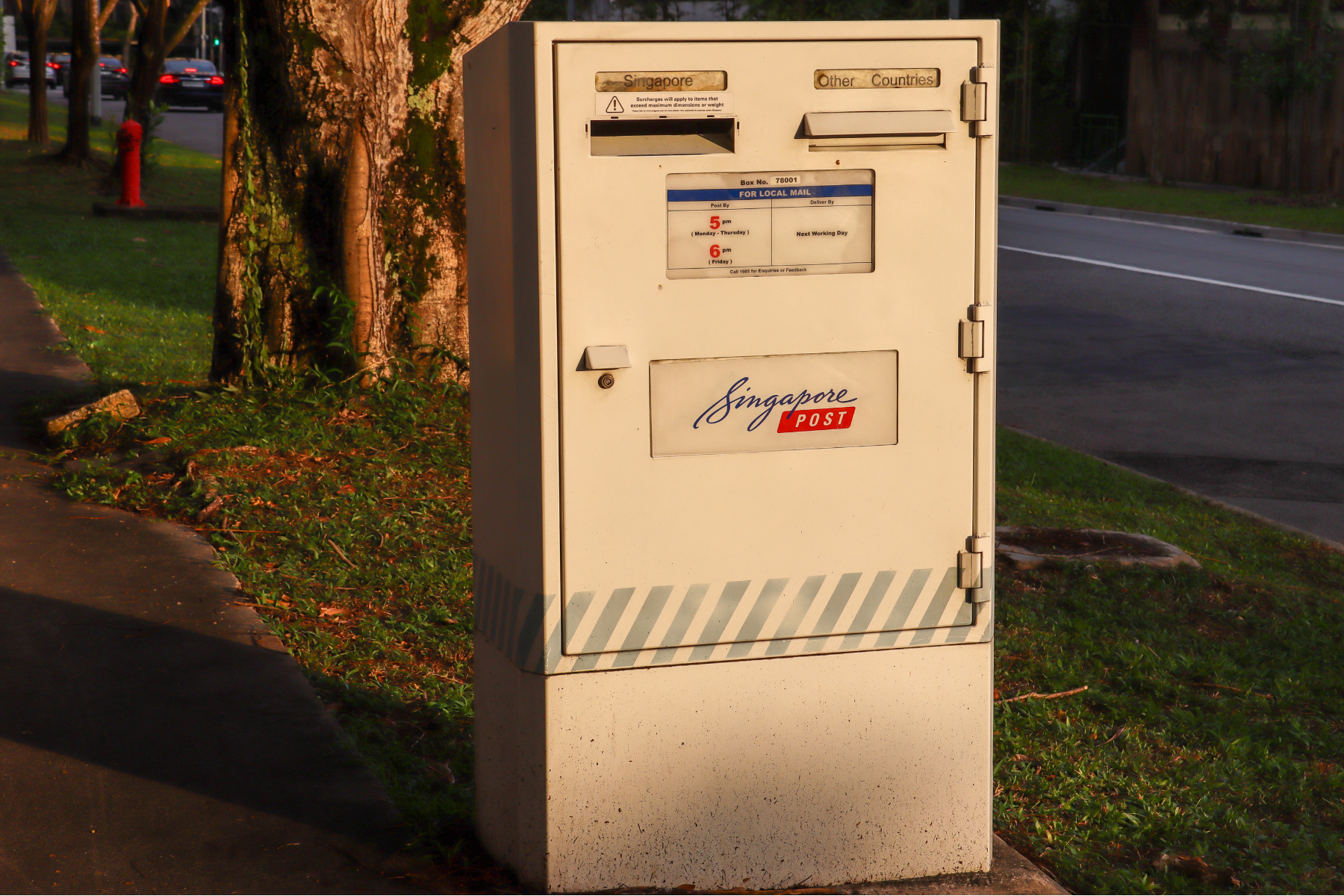 Where to post letter in Singapore