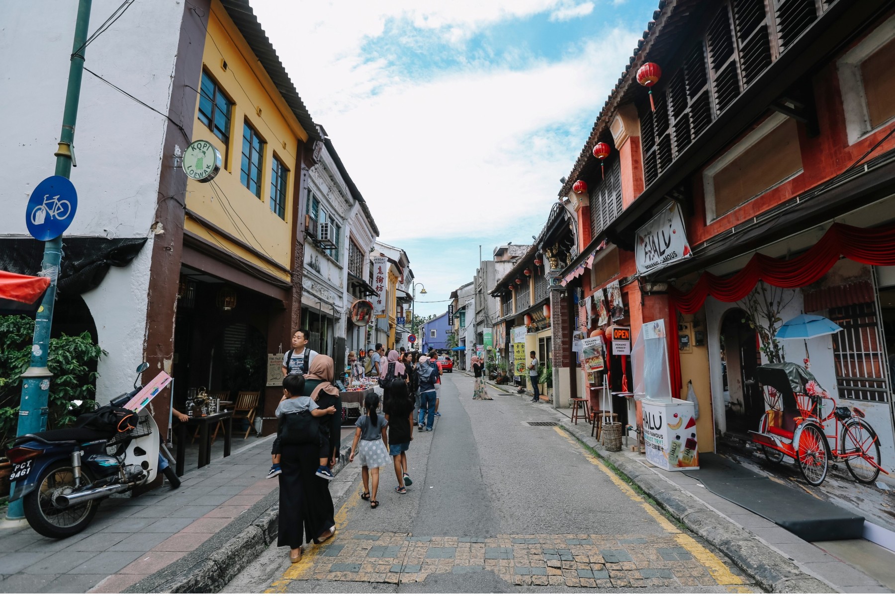 Exploring heritage of Penang, Malaysia