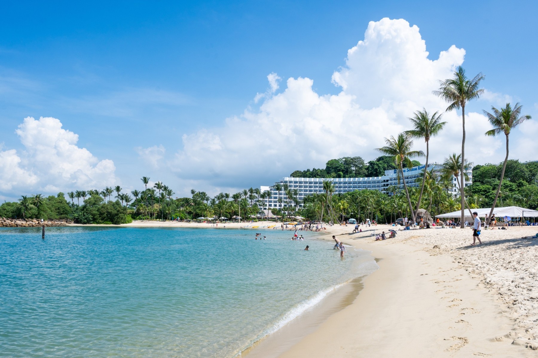 Siloso Beach Singapore