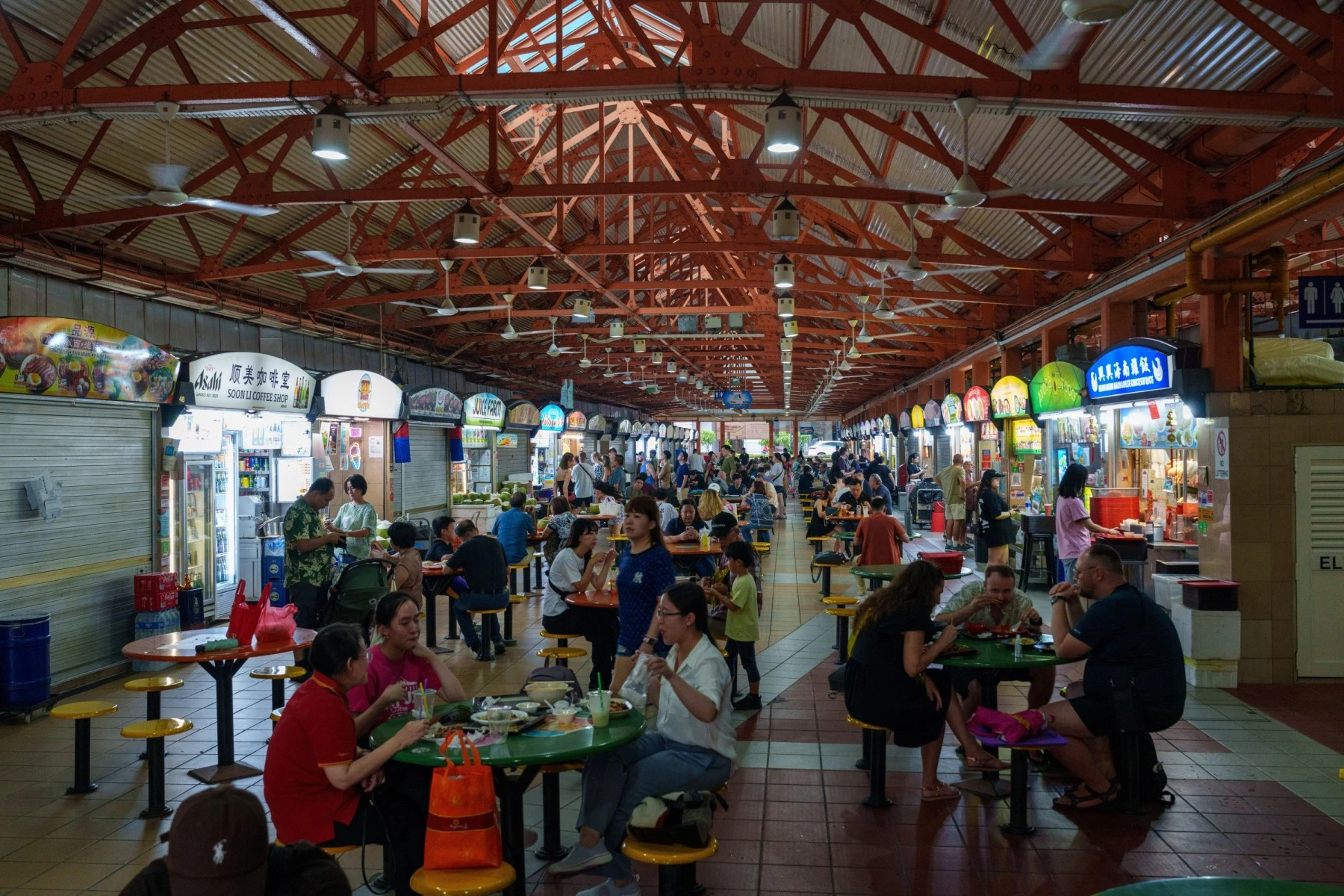 Maxwell Food Centre Chinatown Singapore