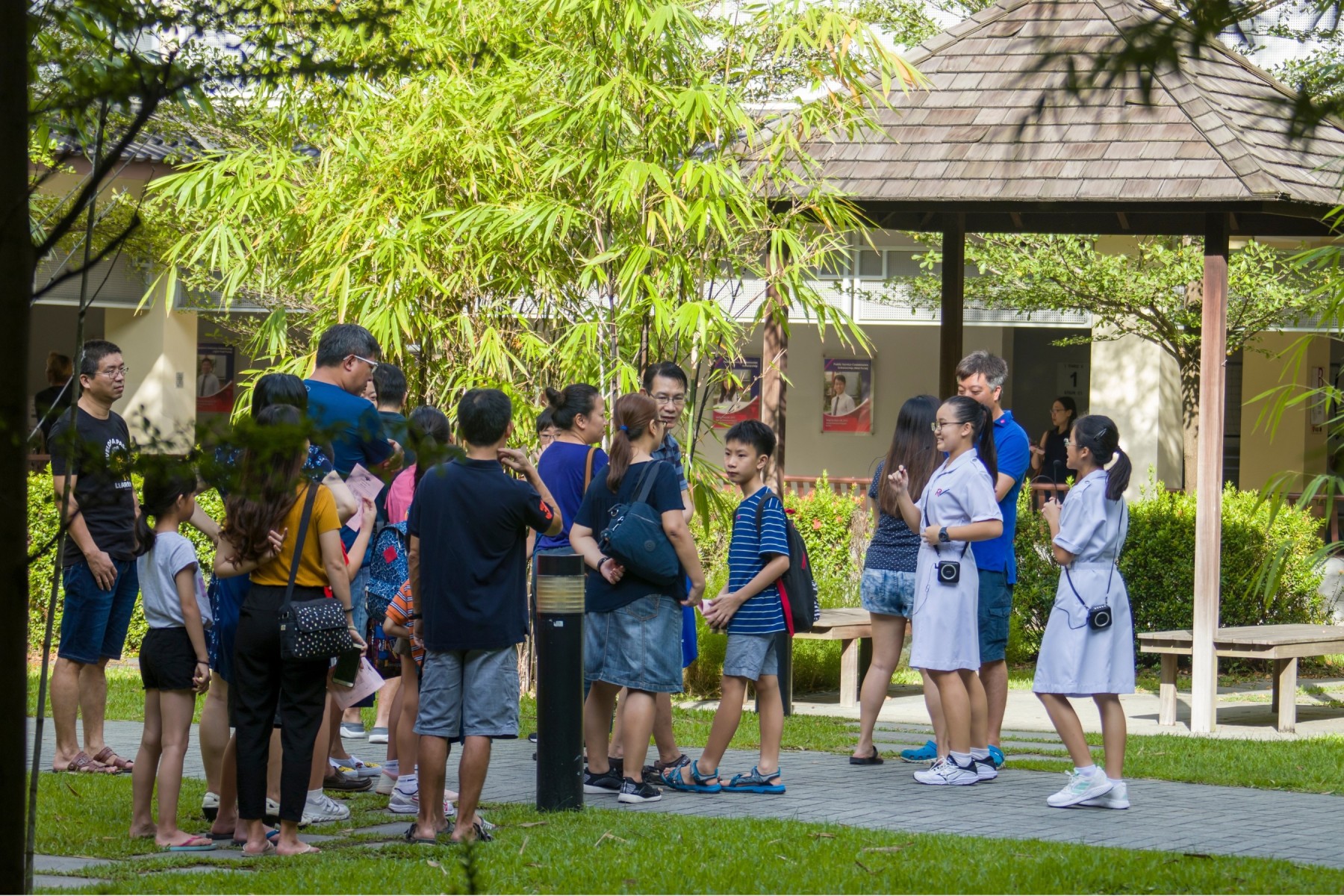 Open day at top school in Singapore