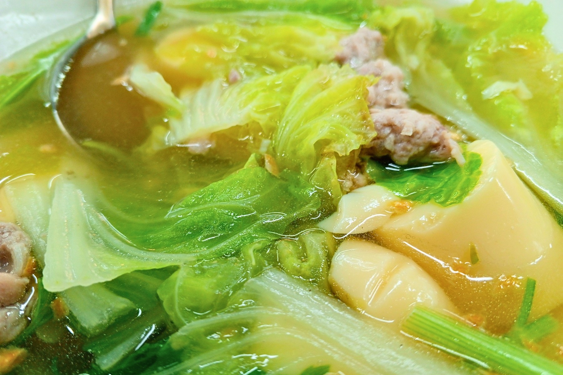 Chinese Endives soup, Singapore