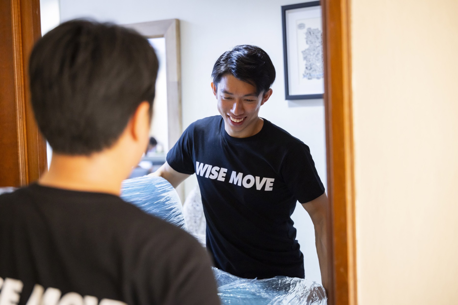 Reliable moving team in Singapore helping with a festive season move