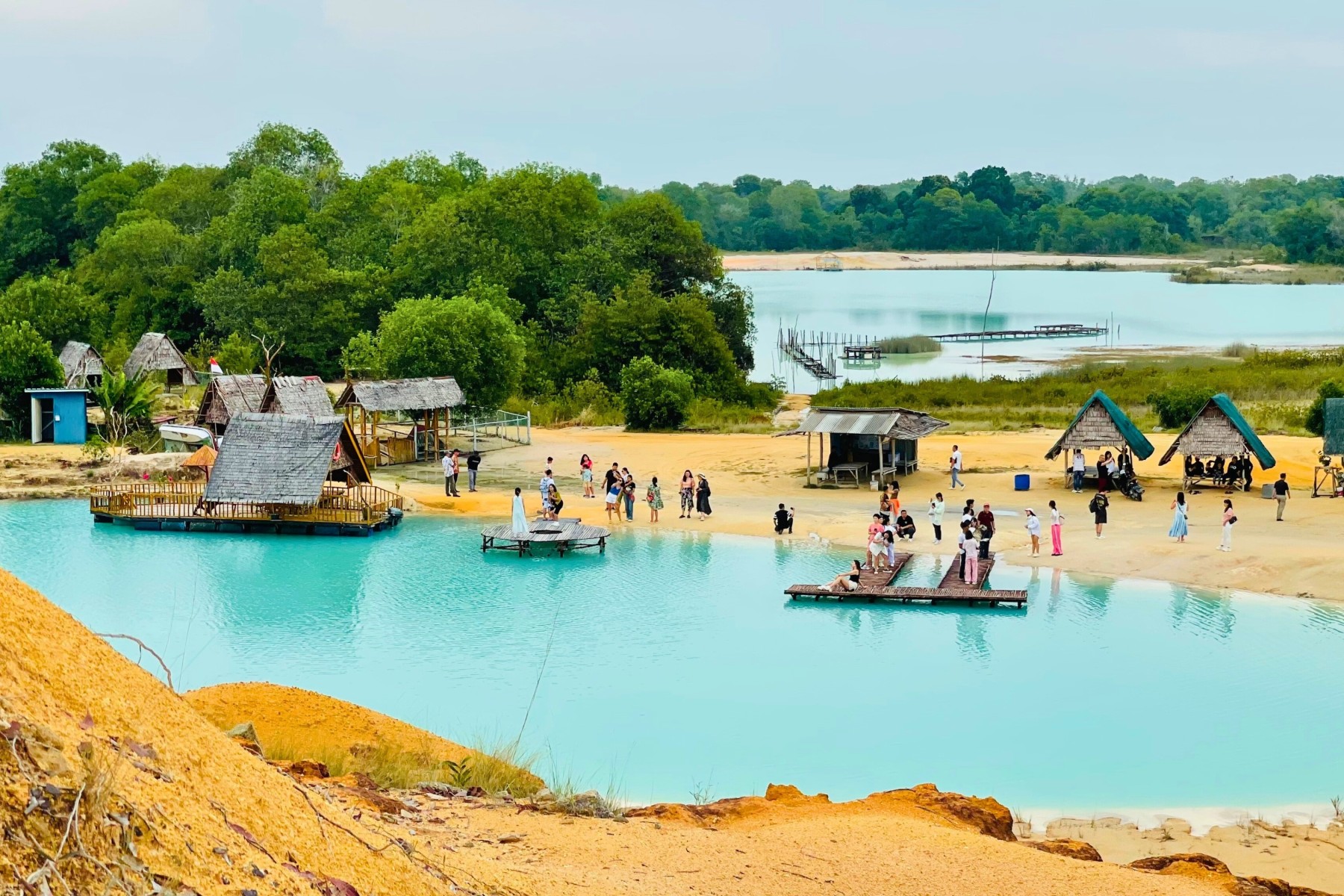Family beach trip to Bintan, Indonesia